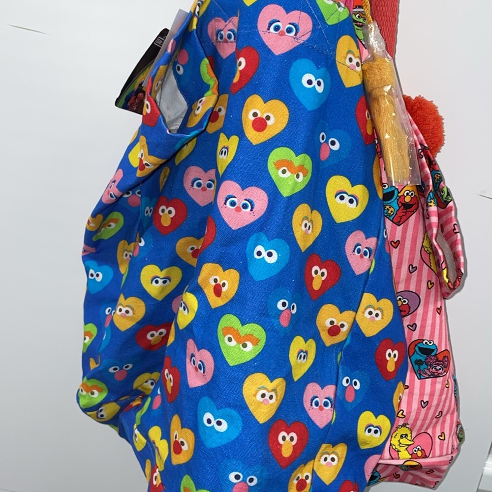 Sesame Street Canvas Tote bag set - Picture 4 of 6